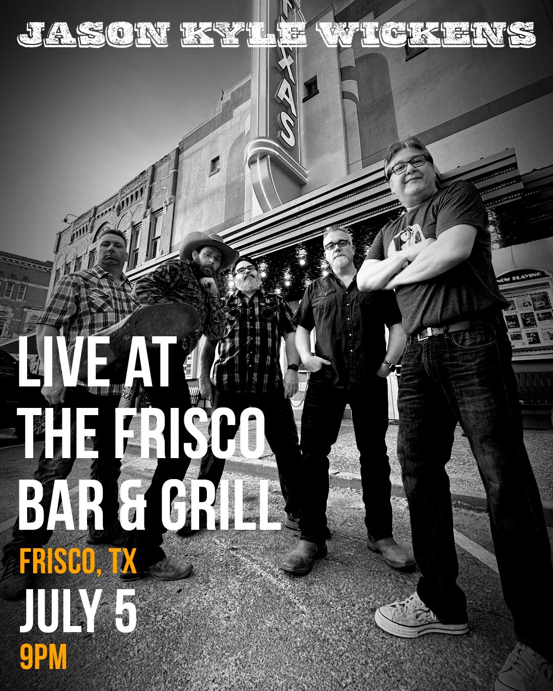 Jason Kyle Wickens Band - The Frisco Bar and Grill - Frisco - Jason ...